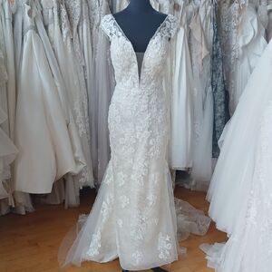 Heavily Detailed Wedding Dress